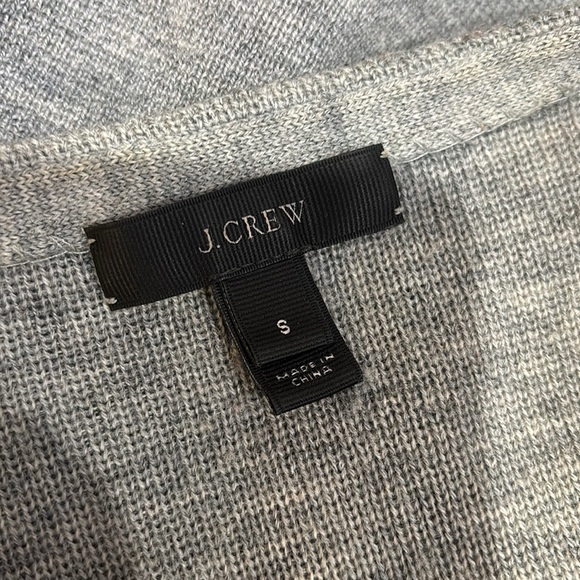 J. Crew Heather Gray Knit Top - Picture 3 of 3